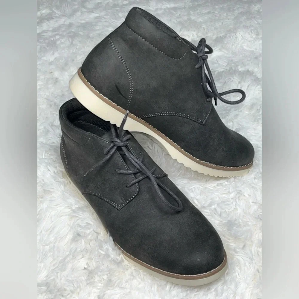 Goodfellow & Co. | Gibson Chukka Faux Suede Casual Dress Lace Up Boots